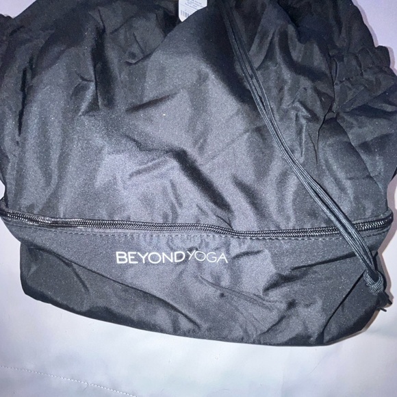 Beyond Yoga Convertible Backpack Black Separate Zip Compartment On Bottom main image 4